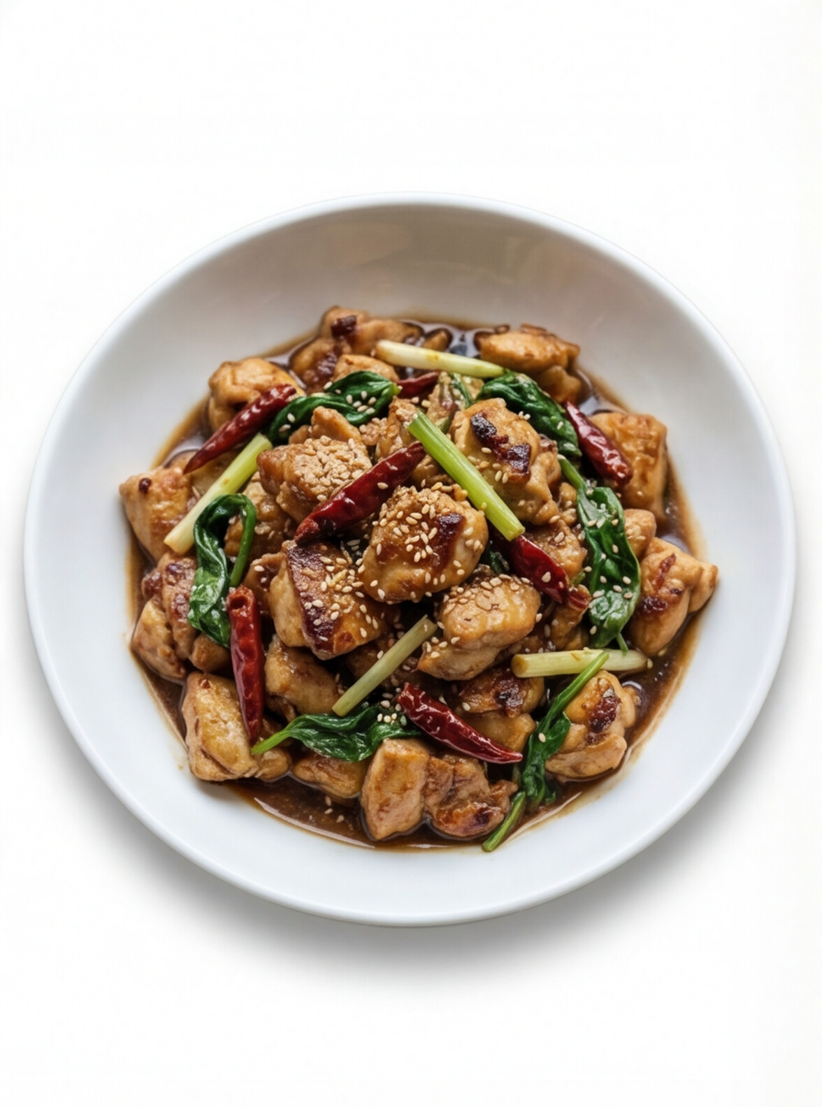 Mongolian Stirfried Chicken